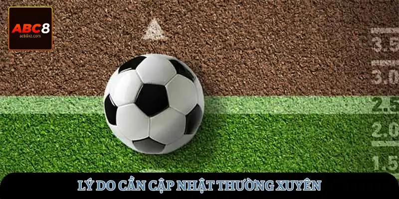 Lý do cần cập nhật thường xuyên