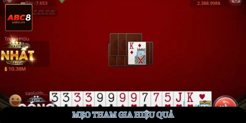 Mẹo tham gia hiệu quả