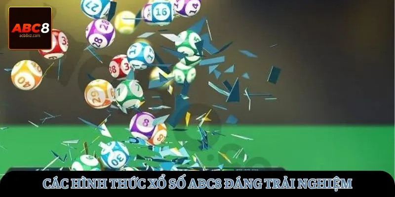 Các hình thức Xổ số ABC8 đáng trải nghiệm