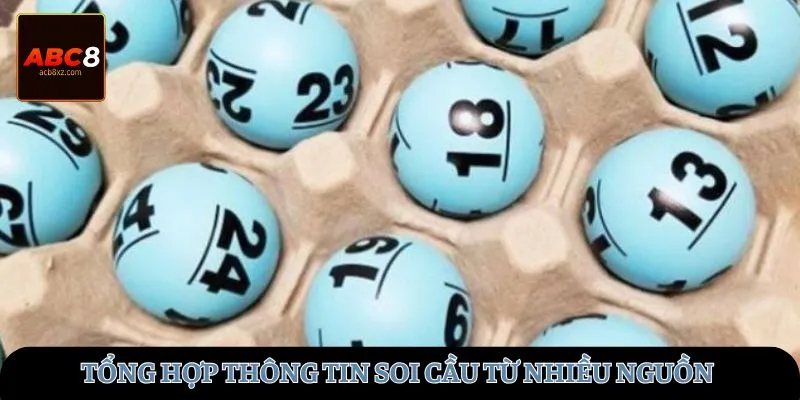 Tổng hợp thông tin soi cầu từ nhiều nguồn khác nhau